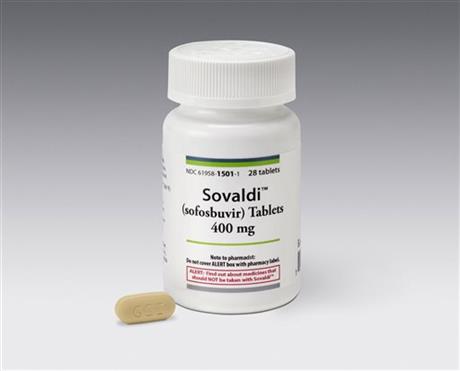 This undated file photo provided by Gilead Sciences shows the hepatitis C medication Sovaldi. Gilead Sciences says it has reached a deal with several generic drugmakers to produce cheaper versions of its popular, expensive hepatitis C drug Sovaldi for use in developing countries. (AP Photo/Courtesy of Gilead Sciences)