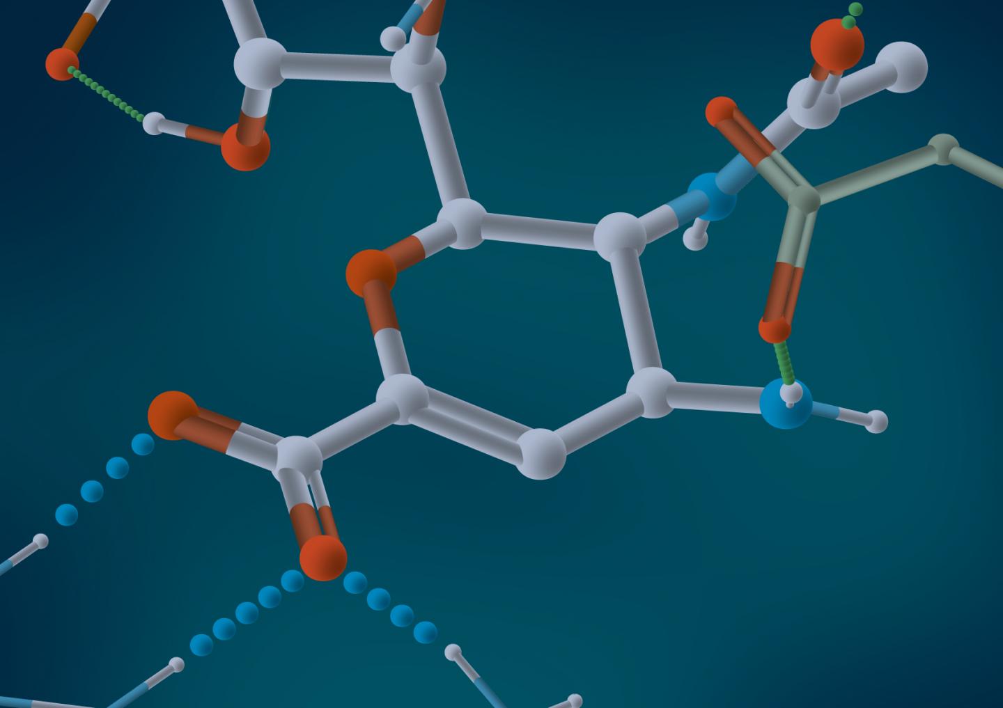 This is a small molecule fragment. Source: Moscow Institute of Physics and Technology