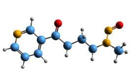 "3D skeletal chemical structure of N-Nitrosonornicotine ketone, a type of nitrosamine, representing the focus on nitrosamine risk mitigation in drug safety.