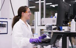 Recursion Pharma lab shot