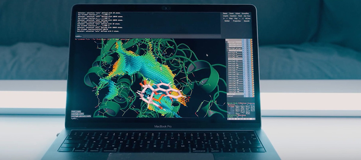 Photo, Rendering an Screenhost Credits: Innophore GmbH 2017-2021