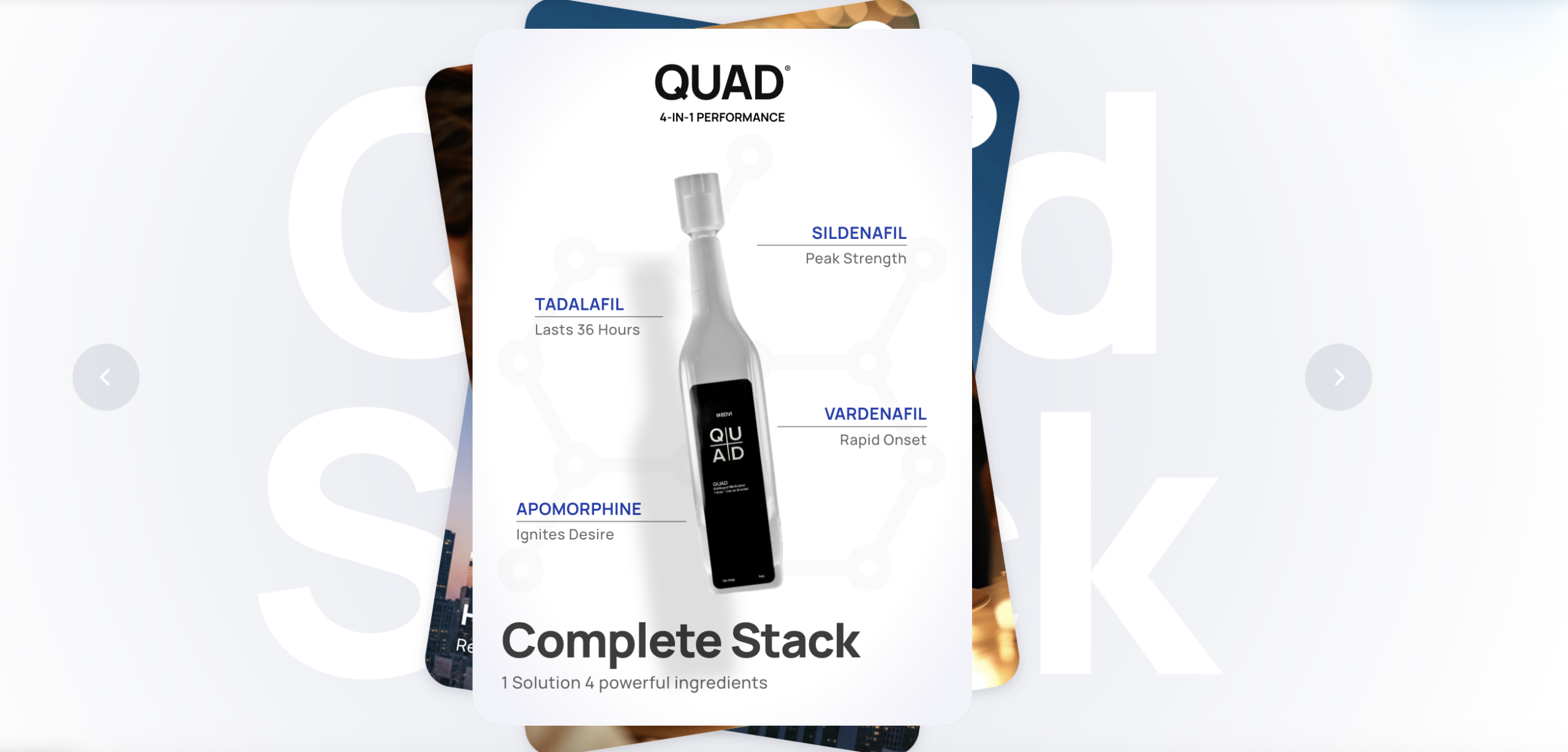 New York Times-lauded Medvi is marketing QUAD, a four-drug ED cocktail with a Parkinson’s drug component